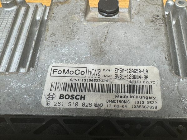 2014 Ford Focus Computer Brain Engine Control ECU EBX Module EM5A12A650LA - Image 3