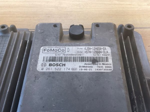 2014 Ford Fusion ECM ECU Engine Computer P/N KJ5A-12A650-EA - Image 3