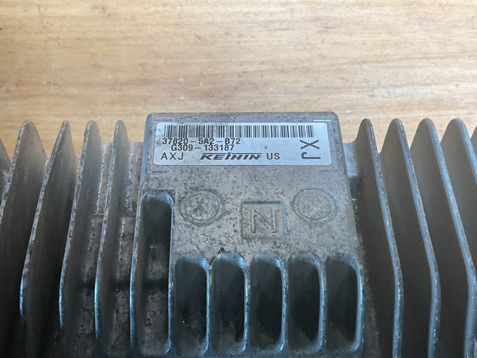 2014 Honda Accord Engine Computer Module ECU ECM OEM 37820-5A2-B72 - Image 3