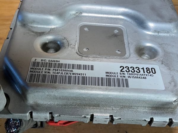 2014 Jeep Cherokee  2.4L Engine Computer Module ECM ECU 68103804AL - Image 5
