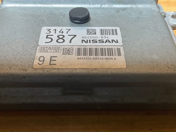 2014 Nissan Versa 1.6L AT Engine Computer Module ECM ECU PCM NEC000-834 - Image 3