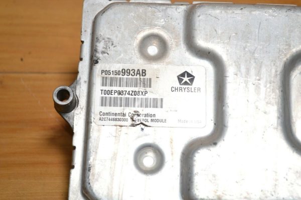 2015 15 Chrysler 200 Engine Control Module Computer ECM ECU 05150993AB OEM - Image 6