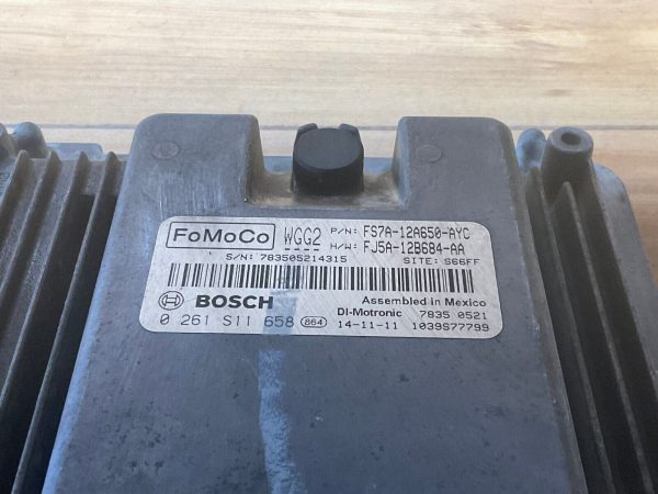 2015 15 Ford Fusion 2.0L Engine Control Module Unit Ecm FS7A-12A650-AYC - Image 3