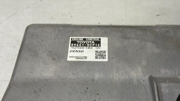 2015-2017 Tundra 89661-0CP12 Computer Brain Engine Control ECU ECM EBX Module - Image 3