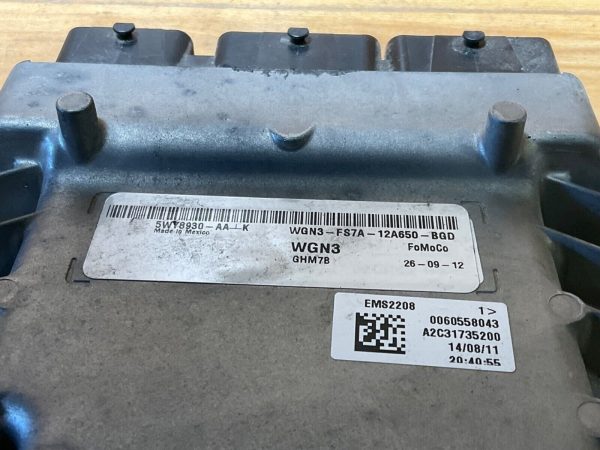 2015 Ford Fusion Hybrid 2.0L Engine Control Module ECU ECM FS7A-12A650-BGD - Image 4