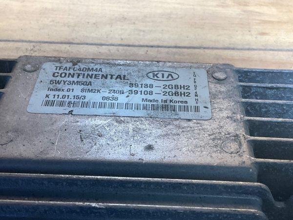 2015 Kia Optima Engine Computer Module ECM ECU 39108-2GBH2 - Image 5