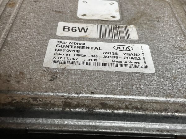 2015 Kia Optima Engine Computer Module OEM ECM 39138-2GAN2 - Image 5