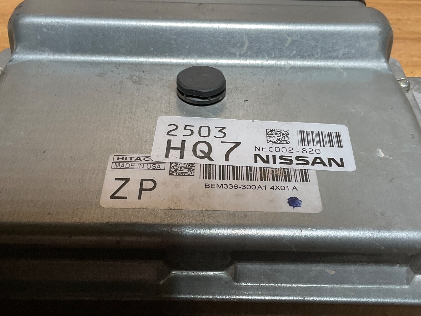 2015 Nissan Versa 1.6 Engine Computer Module ECM ECU NEC002-820 - Image 6
