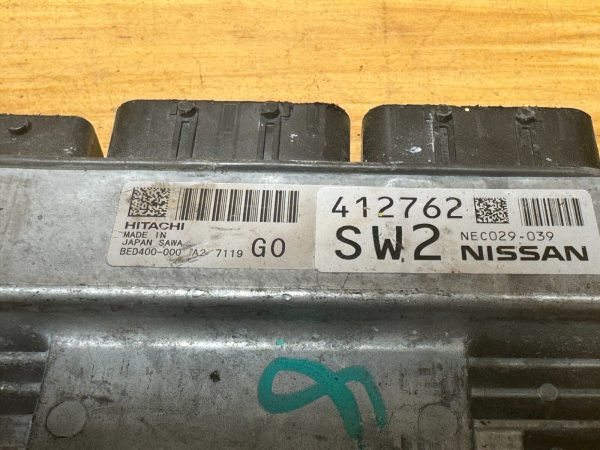 2016 2017 Infiniti Q50 Computer Brain Engine Control ECU ECM EBX BED400-000 A2 - Image 3
