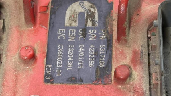 2016 CUMMINS ISX12 ECM ECU DIESEL ENGINE COMPUTER MODULE PART# 5317106 - Image 6