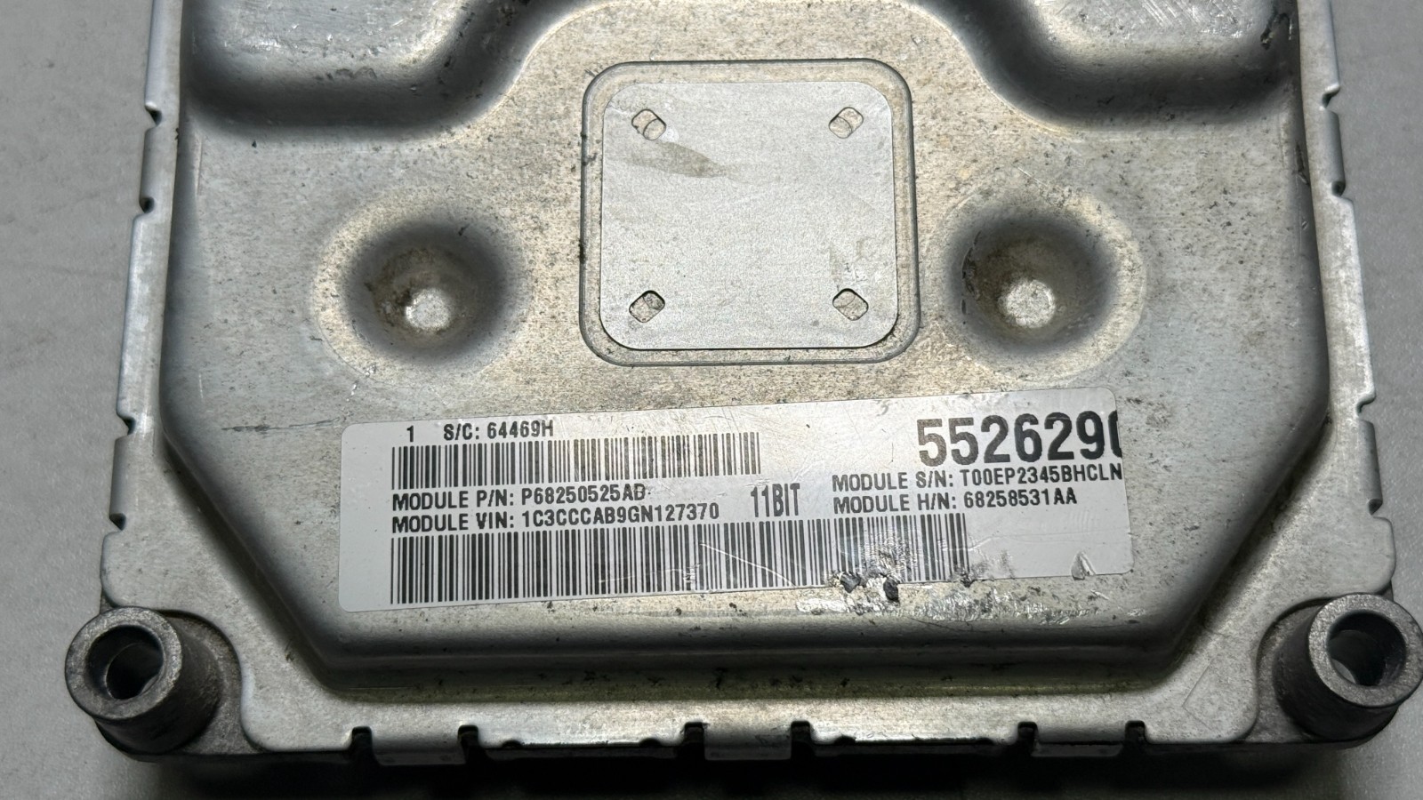 2016 Chrysler 200 Engine Computer 68250525AB 2.4L ECM OEM - Image 6