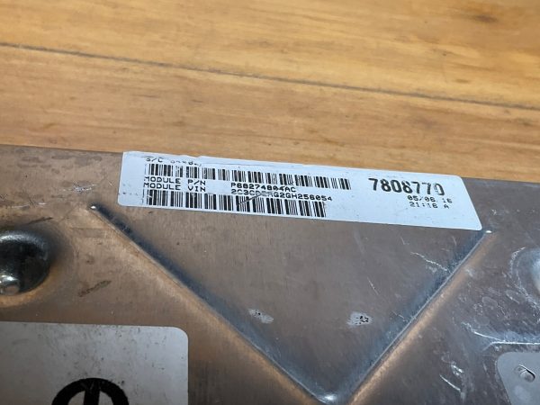 2016 Dodge Charger 3.6L Engine Computer Module ECM ECU 68274804AC - Image 4