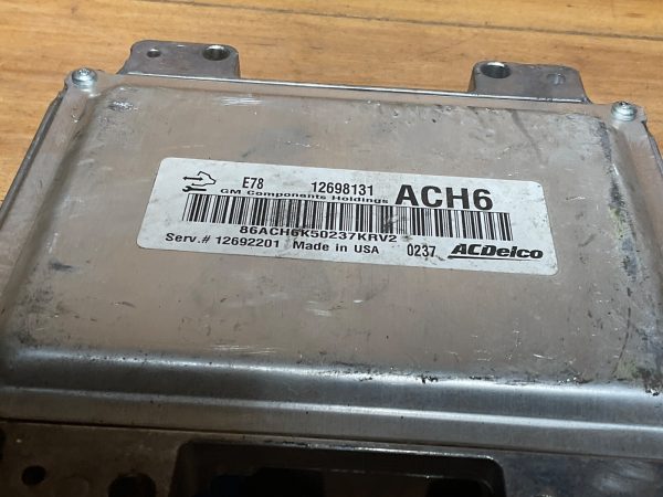 2017-18 Chevrolet Trax 1.4L ECM ECU EBX 12698131 engine computer module Springfield MO