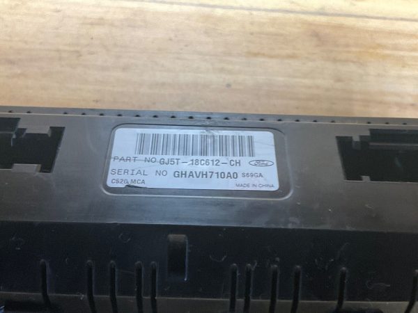 2017-18 Ford Escape Temperature Control Module Dual Zone GJ5T-18C612-CH - Image 3