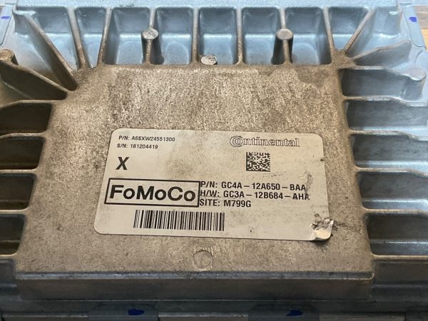 2017-19 Ford Escape Engine Control ECM H/W GC3A-12B684-AHA Part# GC4A-12A650-BAA - Image 3