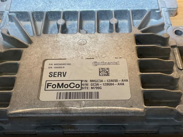 2017-19 Ford Escape Engine Control ECM H/W GC3A-12B684 Part# RMGC3A-12A650-AHA - Image 3