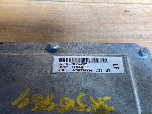 2017-2018 Honda Pilot Engine Computer Module ECM ECU 37820-rlv-c02 - Image 3