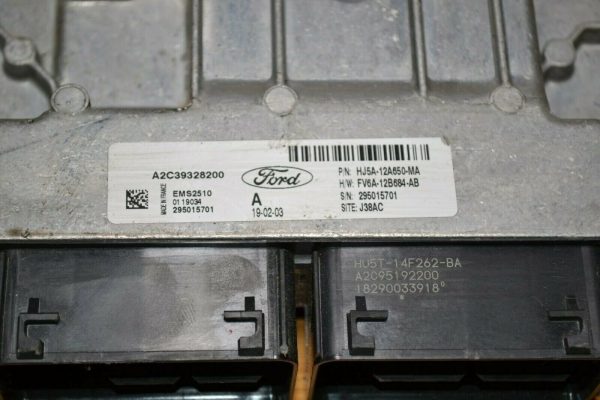 2017 2019 Ford Escape Engine Control Module Unit ECM P/N: HJ5A-12A650-MA F13 033 - Image 3