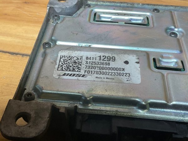 2017-2108 CADILLAC ESCALLADE BOSE PREMIUM AUDIO SYSTEM AMPLIFIER 84111299 - Image 4