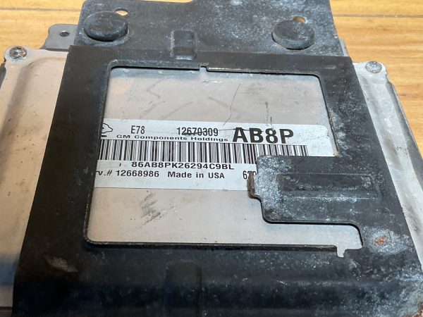 2017 Chevrolet Sonic 1.8 Engine Computer Module ECM ECU OEM 12670309 - Image 5