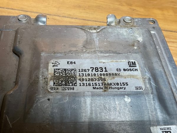 2017 Chevrolet Spark Engine Computer Module ECU ECM 12677831 - Image 4