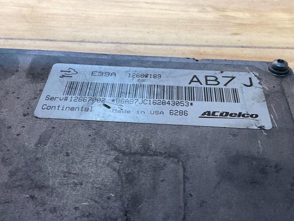 OEM ECM ECU 12667189 AB7J for 2017 GMC Terrain SL 2.4L engine