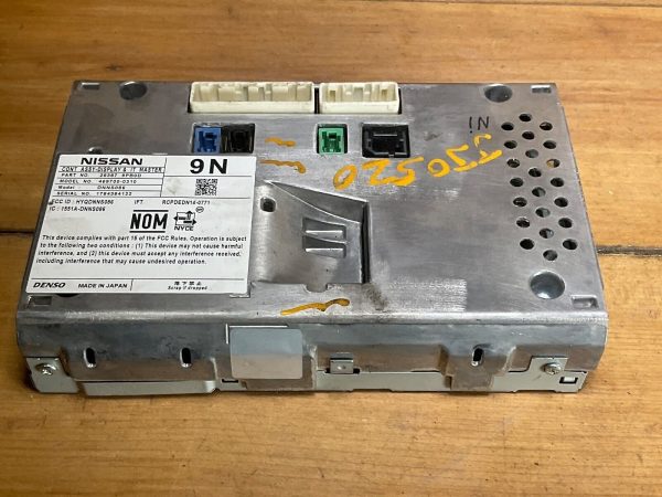 2017 Nissan Pathfinder Information Display Screen OEM 28387-9PB0D - Image 5