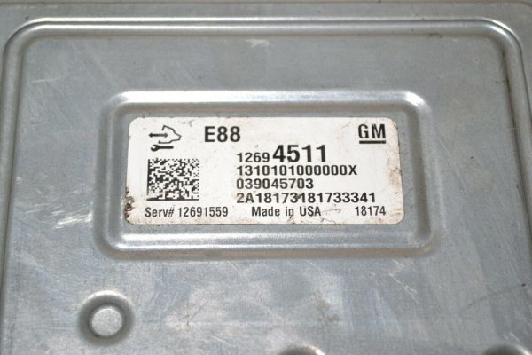 2018 18 Chevrolet Malibu Engine ECM Control Module P/N: 12691559 12694511 OEM GM - Image 5