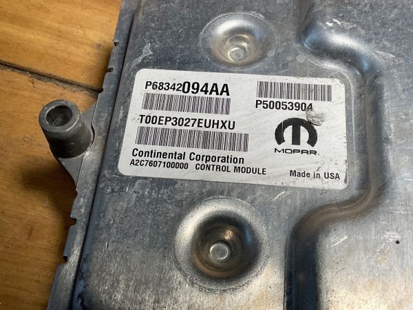2018-20 Jeep Renegade Engine Computer Module ECU ECM 68342094AA - Image 5