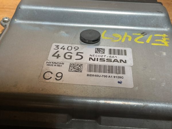 2018-2019 Nissan Sentra Engine Computer Module  ECU ECM BEM40U-700 A1 - Image 3