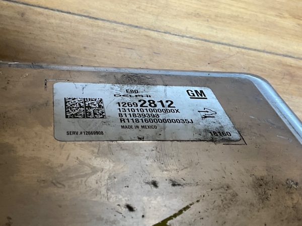2018 Chevrolet Cruze 1.4 Engine Computer Module ECM ECU 12692812 - Image 4