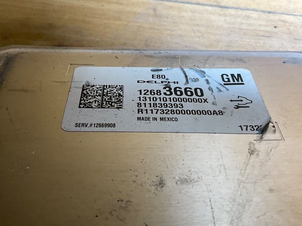2018 Chevrolet Cruze 1.4L Engine Computer Module Computer ECM ECU 12683660 - Image 5