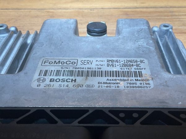 2018 Ford Focus 2.0L Engine Computer Engine ECU ECM RMBV61-12A650-BC - Image 3