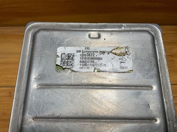 2019 Chevy Silverado 1500 Pickup 12703872 ENGINE COMPUTER ECU ECM - Image 5