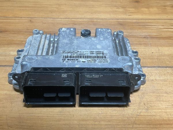 2019 FORD FIESTA 1.6L TURBO ENGINE COMPUTER CONTROL MODULE ECU KA6A-12A650-EC