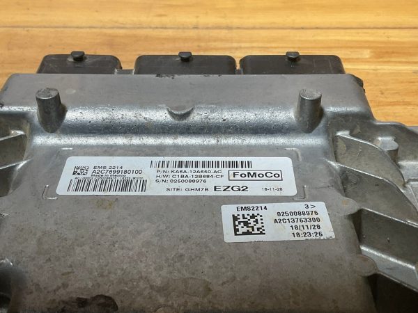 2019 Ford Fiesta Engine Computer Module ECM ECU PCM KA6A-12A650-AC - Image 3