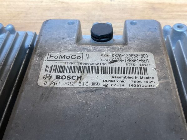 2019 Ford Fusion 1.5L Engine Computer Control Module ECU ECM KS7A-12A650-BCA - Image 3