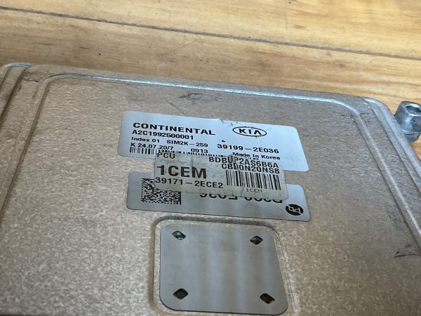 2019 Kia Forte Engine Computer Module ECM ECU 39199-2e036 - Image 5