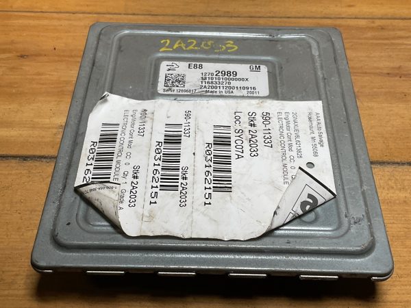 2020-2021 Chevrolet E88 Engine Computer Module  ECM ECU 12702989 - Image 3