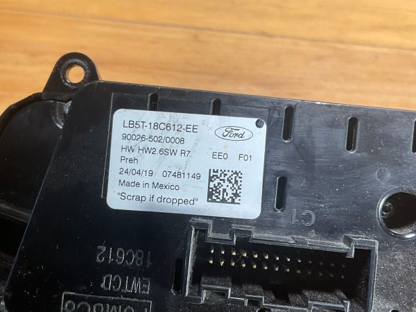 2020-2022 Ford Explorer Climate AC Heater Temperature Control LB5T-18C612-EE - Image 4