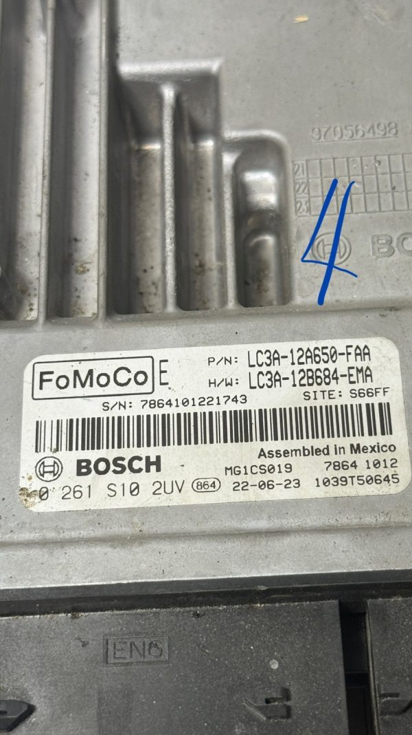2020-2022 Ford F250 F350 6.2L Gas Engine Control Module ECU LC3A-12A650-FAA - Image 3