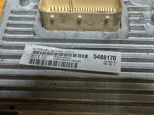 2020-2022 Jeep Grand Cherokee 3.6L ECM Engine Computer Module OEM 68504959AD - Image 5