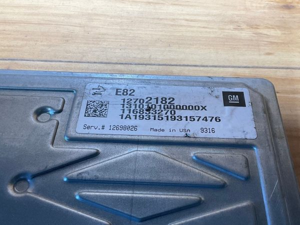 2020 Chevy or Cadillac Computer Brain Engine Control ECU ECM EBX 12702182 - Image 3