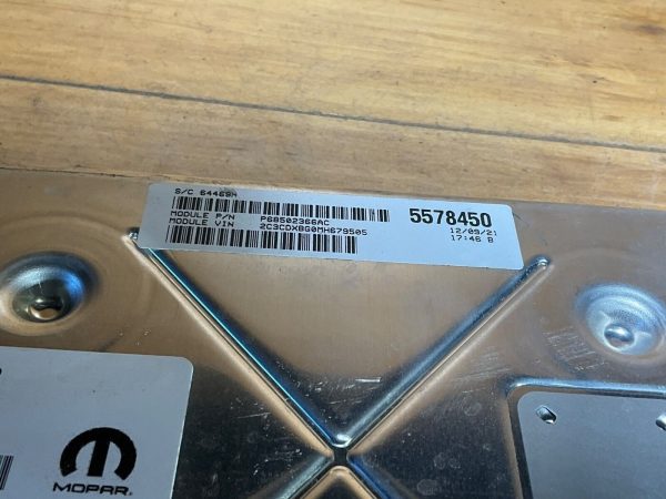 2020 Dodge Challenger 3.6L Engine Computer Module ECU ECM 68502366ac - Image 5