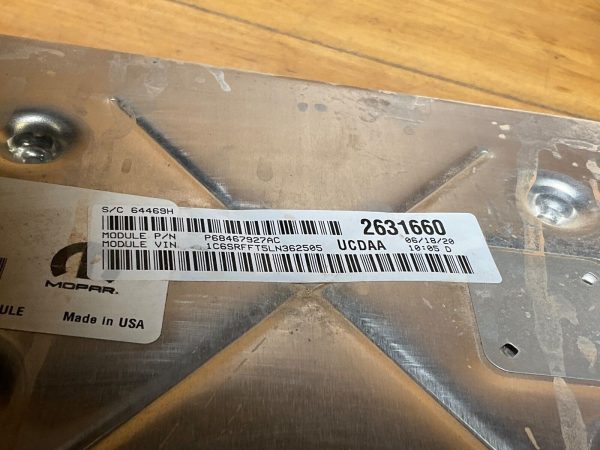 2020 Dodge Ram Engine Computer Module ECM ECU 68467927ac - Image 5