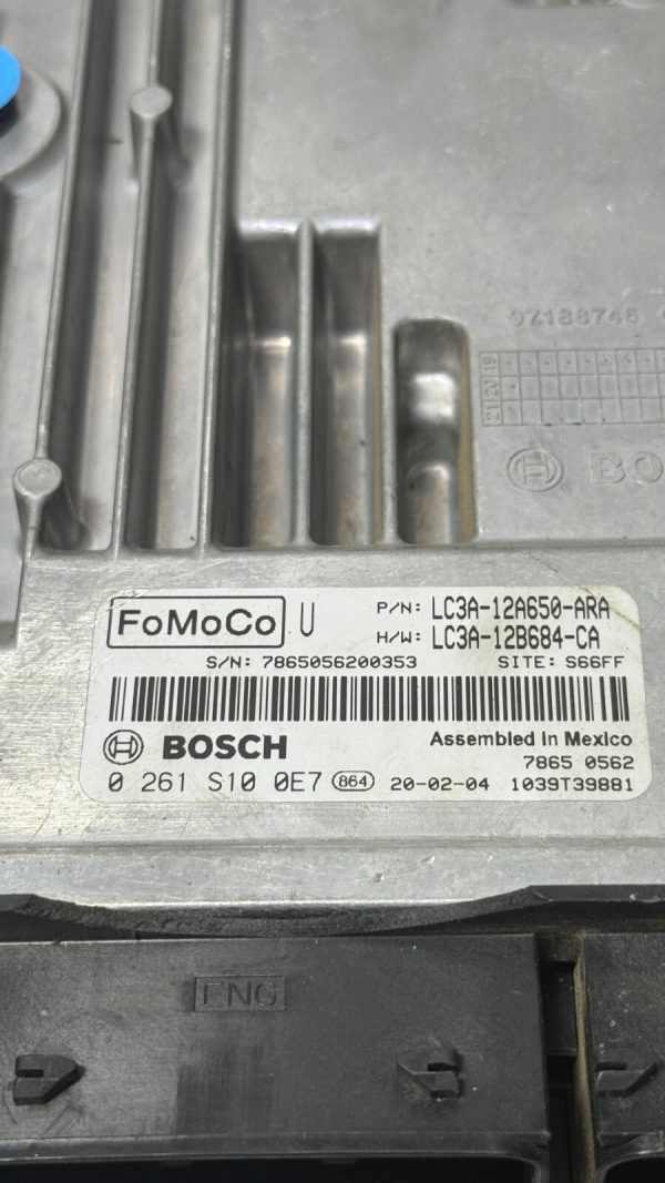 2020 FORD F350 DRW SUPER DUTY 6.2 GAS 4X4 ECM LC3A-12A650-ARA - Image 3