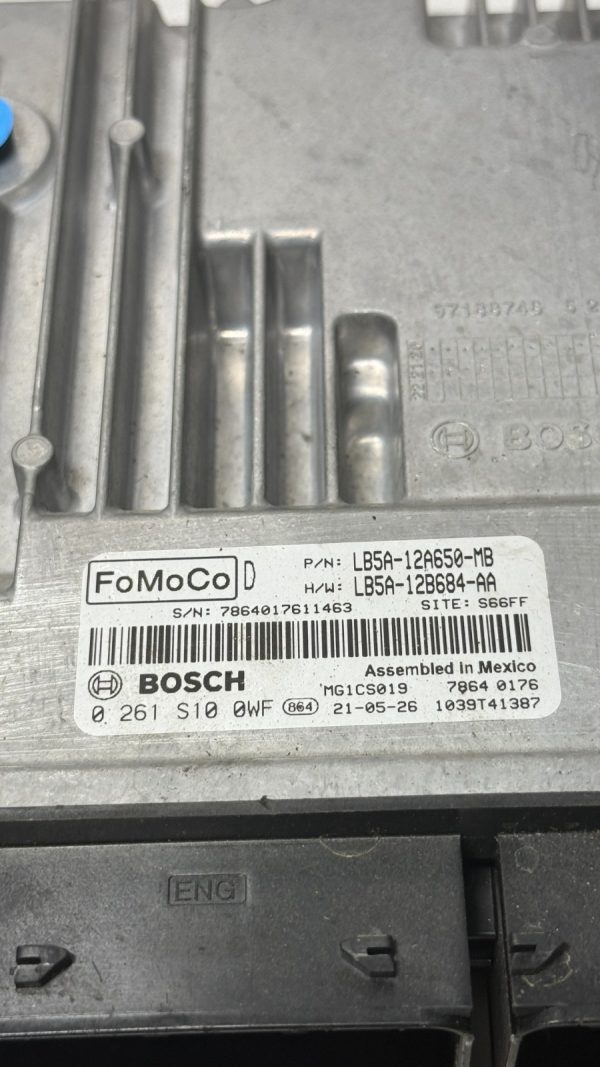 2020 Ford Explorer 3.3L AWD Hybrid Engine Control Module ECM LB5A-12A650-MB OEM