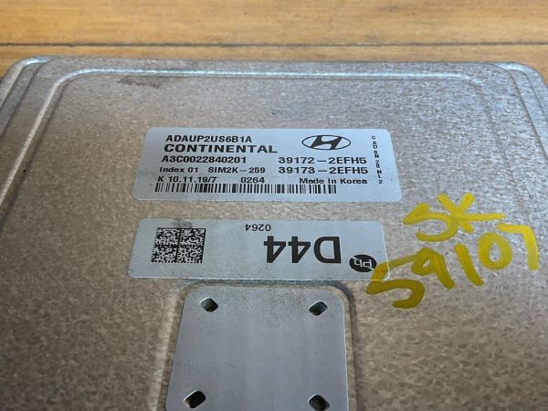 2020 Hyundai  Elantra  Engine Computer Module ECU ECM 39172-2EFH5 - Image 5