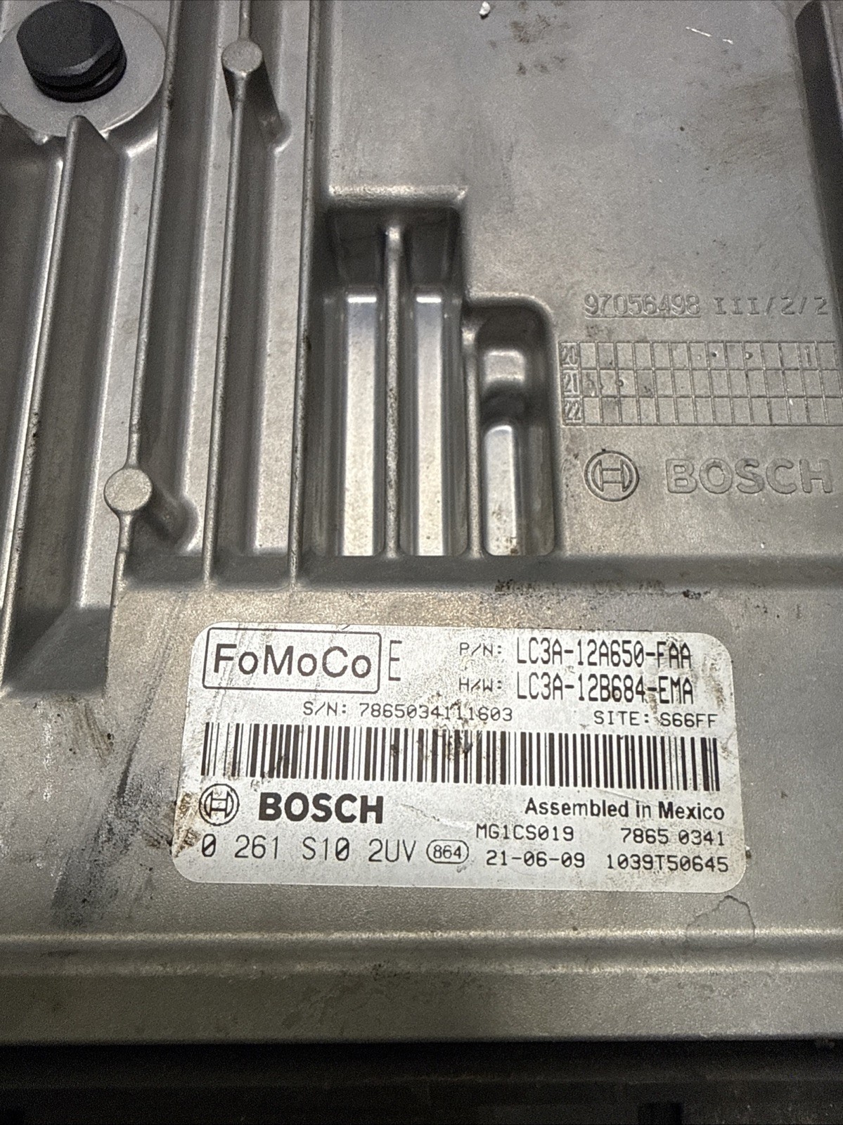 2022 FORD F350 SUPER DUTY ENGINE CONTROL MODULE ECU ECM PCM OEM LC3A-12A650-FAA - Image 3