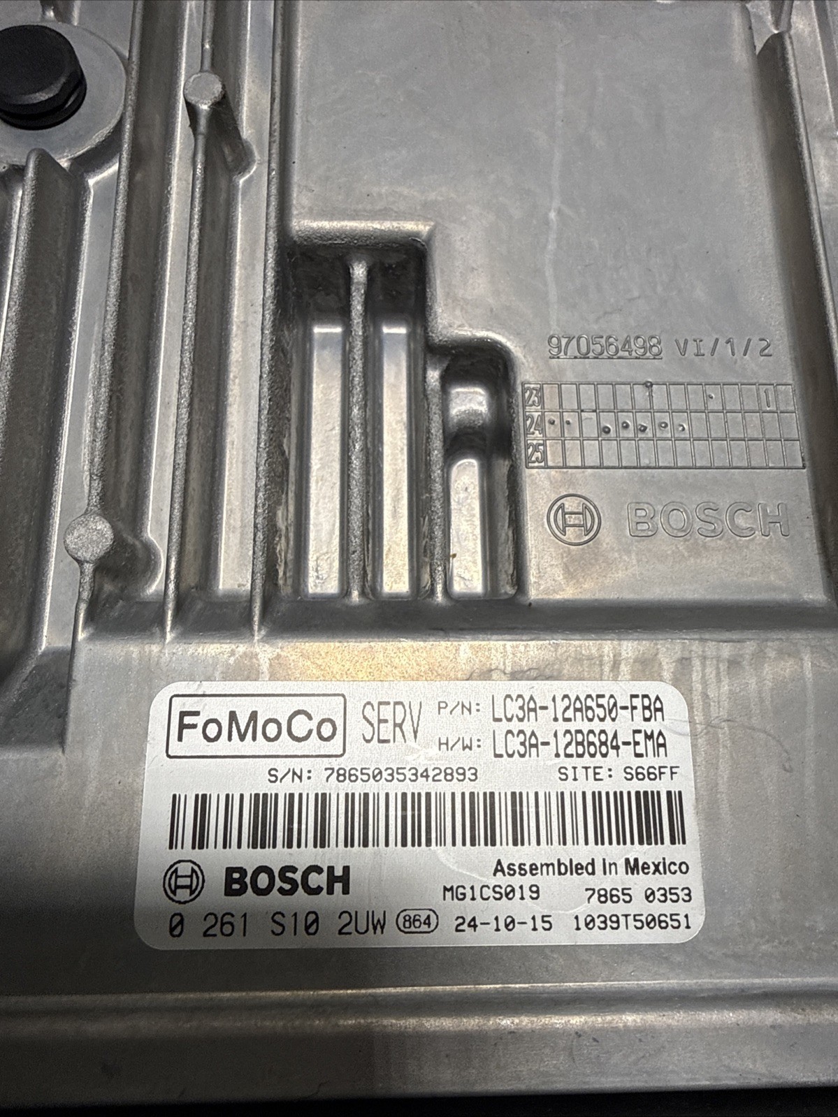 2022 FORD F350 SUPER DUTY ENGINE CONTROL MODULE ECU ECM PCM OEM LC3A-12A650-FBA - Image 3